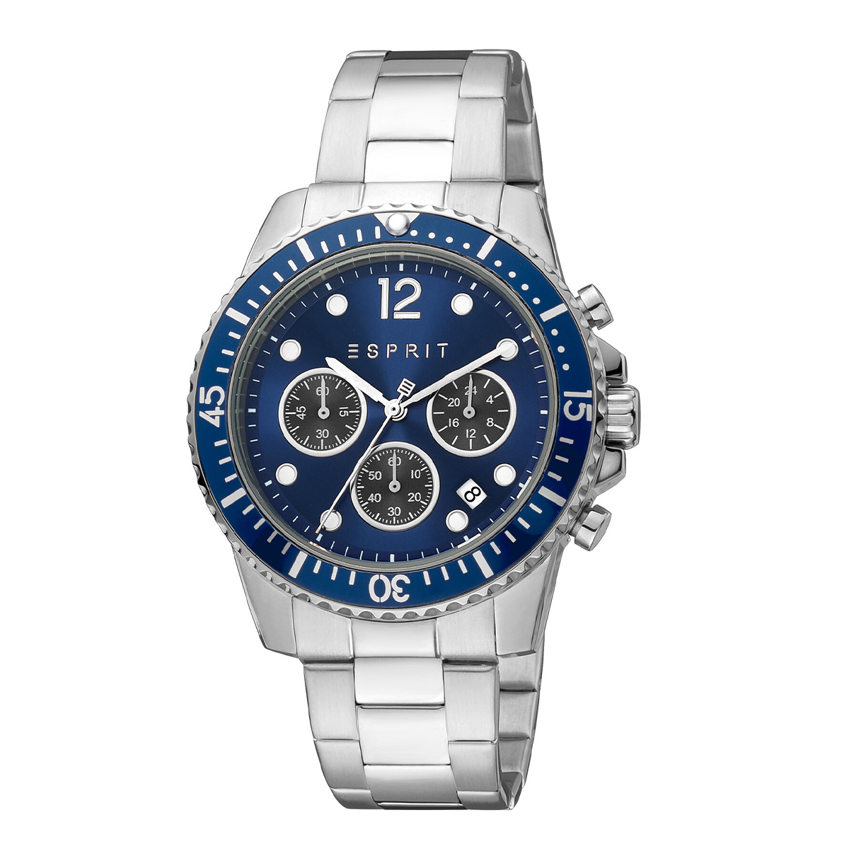 MONTRE ESPRIT HOMME CHRONO ACIER